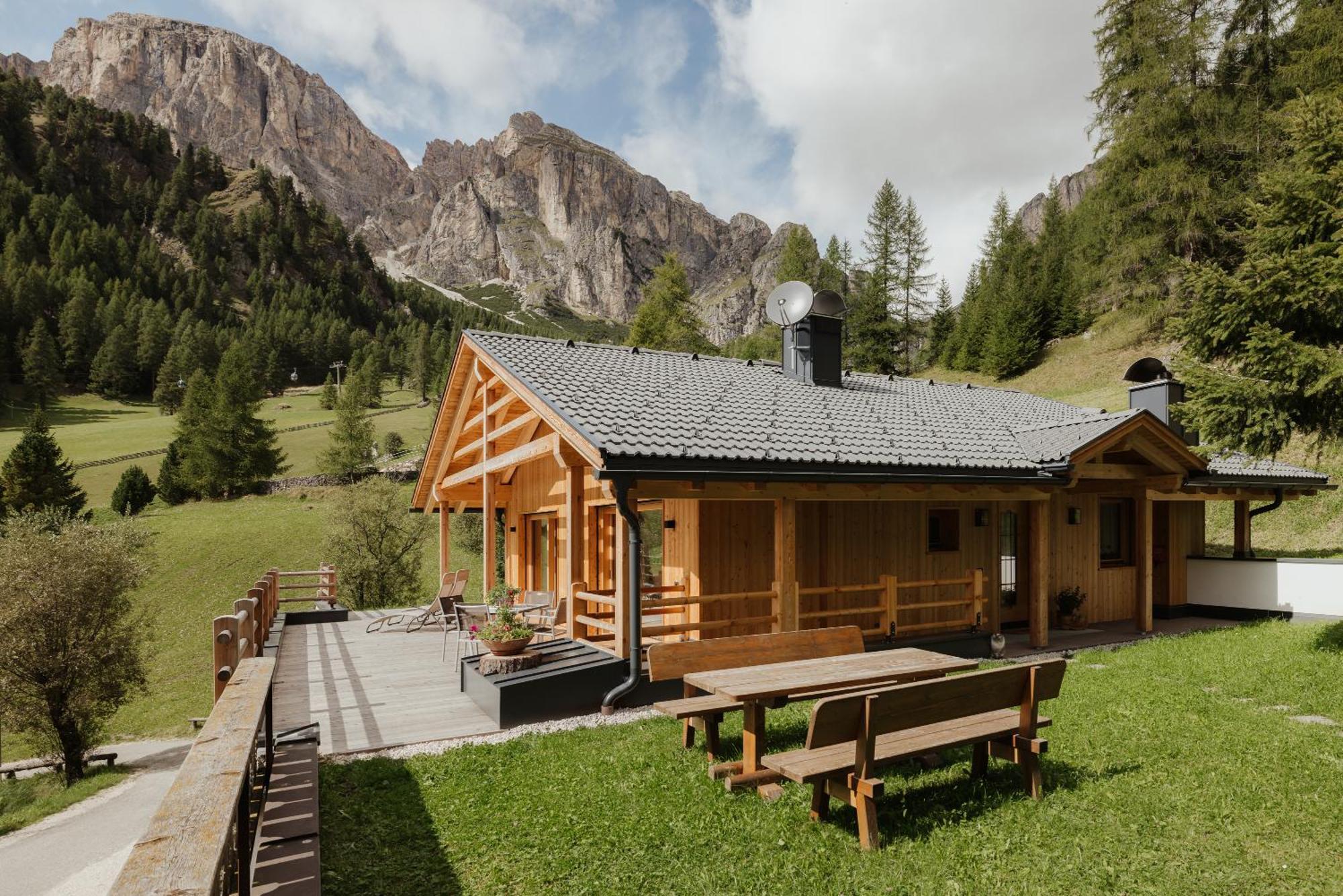 Chalet Laerchenhof Colfosco Ngoại thất bức ảnh