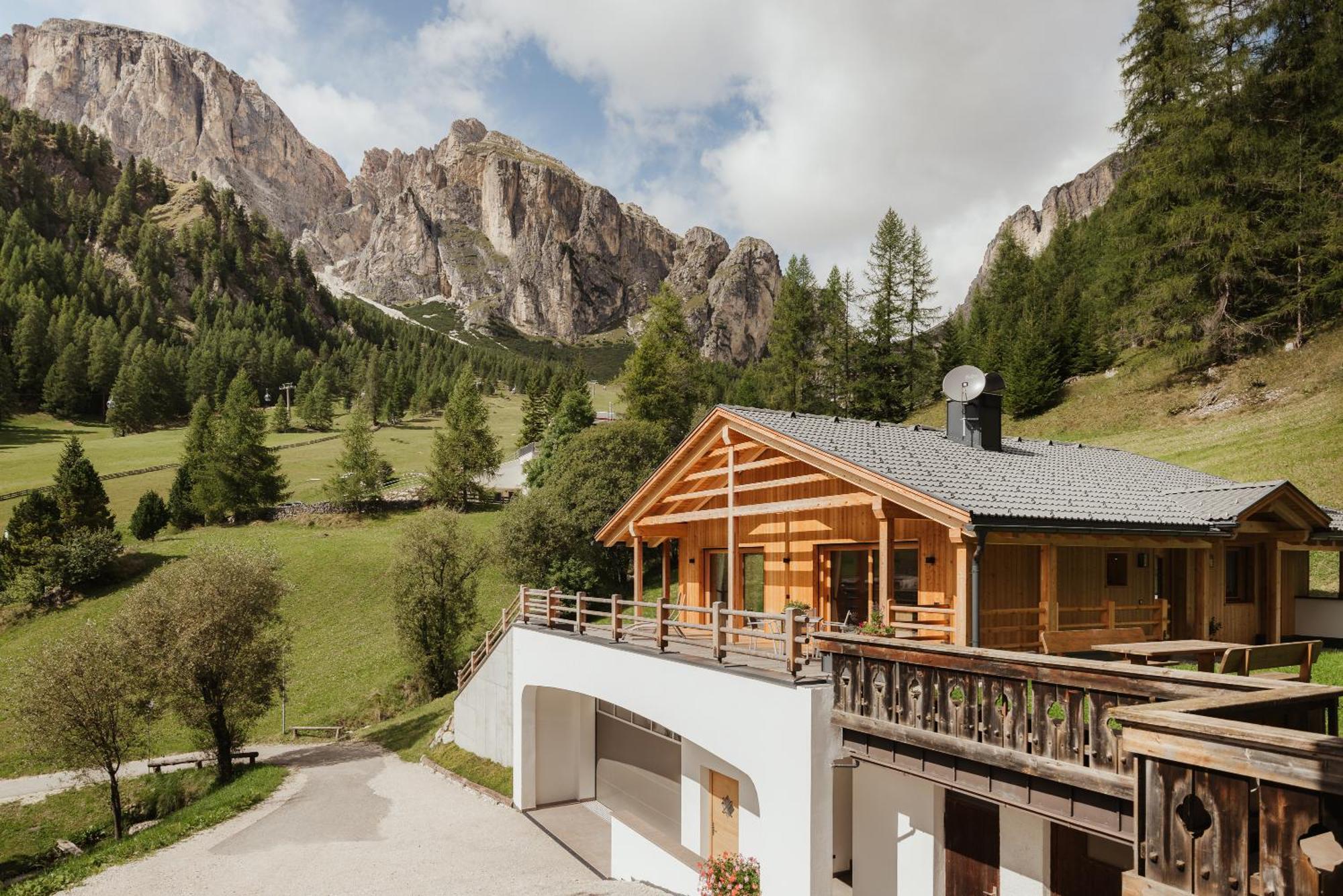 Chalet Laerchenhof Colfosco Ngoại thất bức ảnh